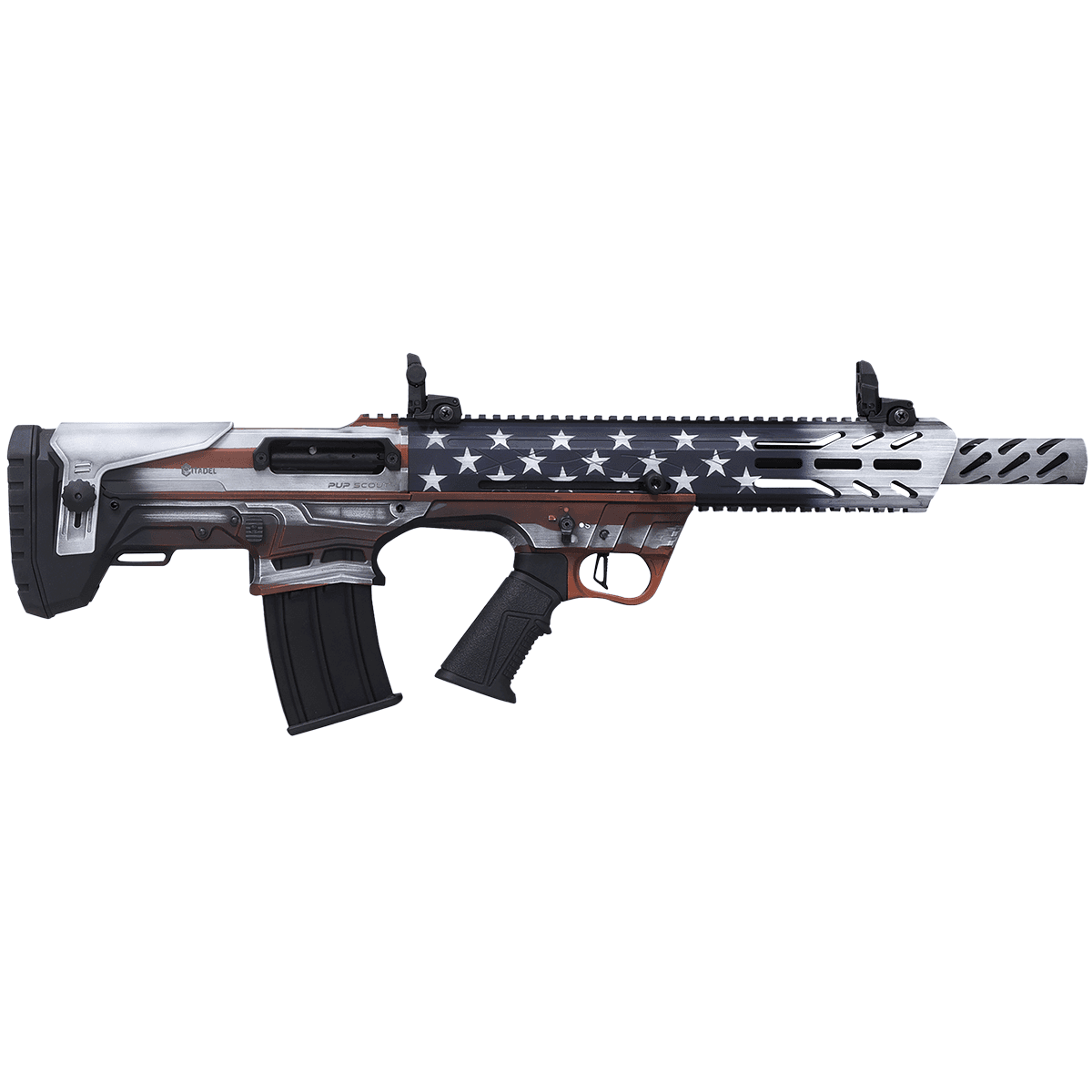 Citadel FRPS1218USA Pup Scout 12 Gauge Semi-Auto 3" 5+1 18.50" Shotgun Citadel FRPS1218USA Pup Scout 12 Gauge Semi-Auto 3" 5+1 18.50" Shotgun