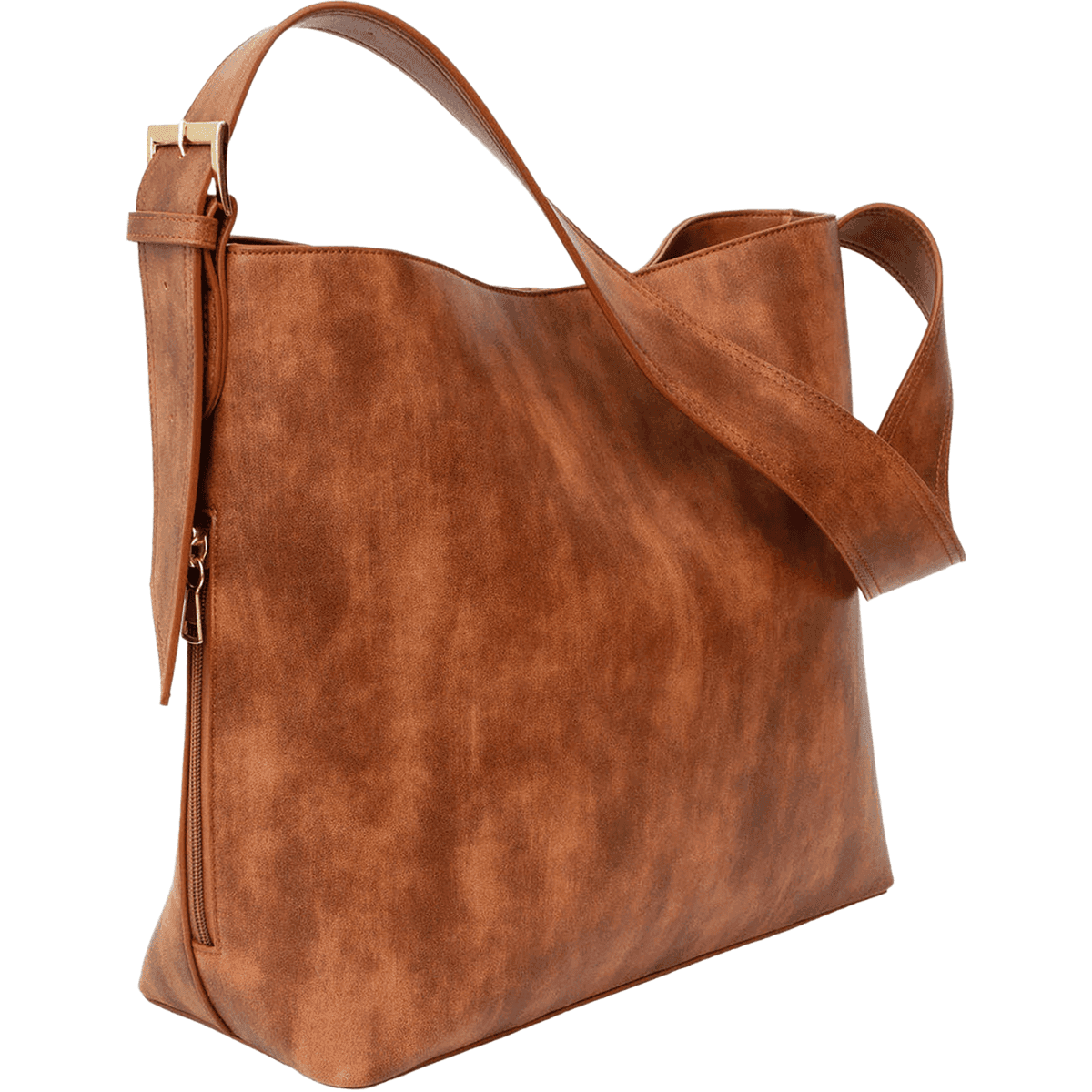 Bulldog Shoulder/Computer Bag, w/Holster Brown Zipper Shoulder Bag - BDP091 Bulldog Shoulder/Computer Bag, w/Holster Brown Zipper Shoulder Bag - BDP091