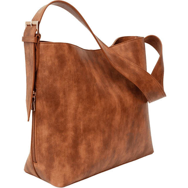 Bulldog Shoulder/Computer Bag, w/Holster Brown Zipper Shoulder Bag - BDP091 Bulldog Shoulder/Computer Bag, w/Holster Brown Zipper Shoulder Bag - BDP091