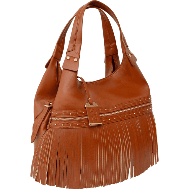 Bulldog Shoulder Bag, Cognac Zipper Includes Holster - BDP090 Bulldog Shoulder Bag, Cognac Zipper Includes Holster - BDP090