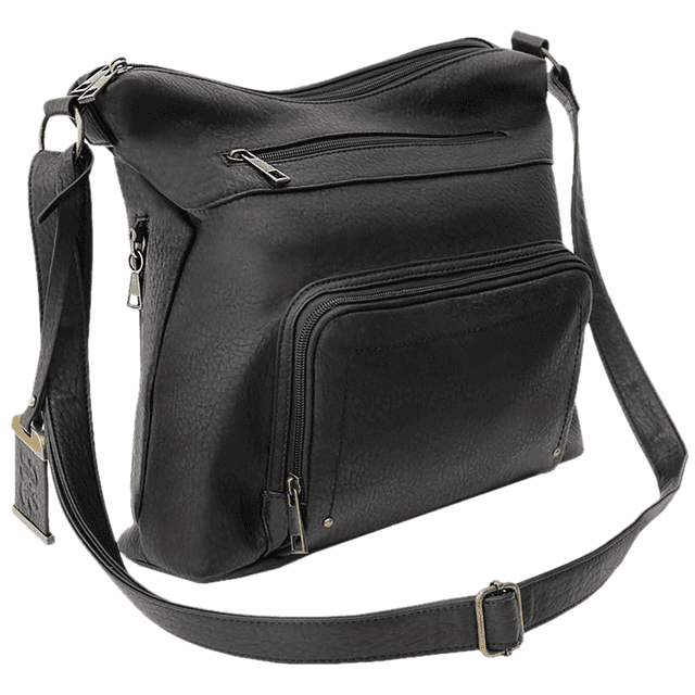 Bulldog Cross Body w/Holster, Black Zipper - BDP081 Bulldog Cross Body w/Holster, Black Zipper - BDP081