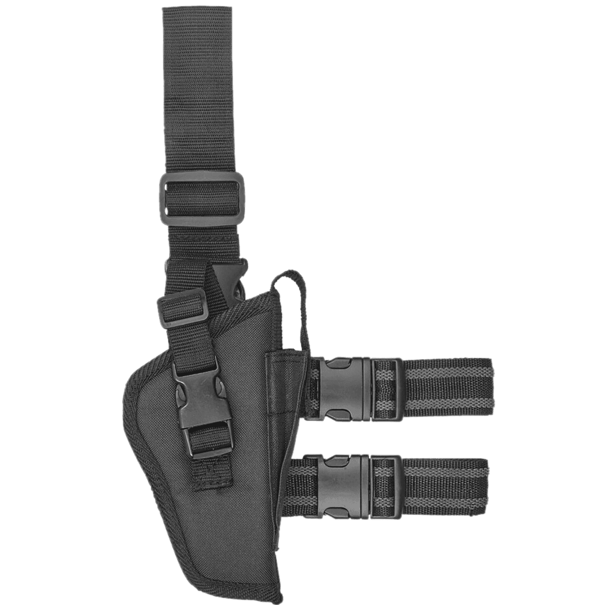Bulldog Tactical Leg Holster, Black Fits 2-4" Barrel Right Hand - WTAC7R Bulldog Tactical Leg Holster, Black Fits 2-4" Barrel Right Hand - WTAC7R