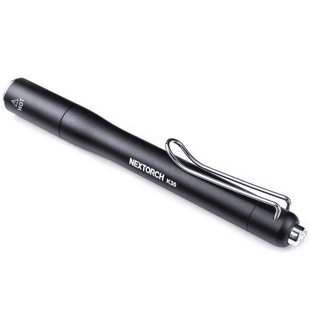 Nextorch LED Penlight, Black Aluminum 850 Lumens USB-C Waterproof - K30(LI-ION) Nextorch LED Penlight, Black Aluminum 850 Lumens USB-C Waterproof - K30(LI-ION)