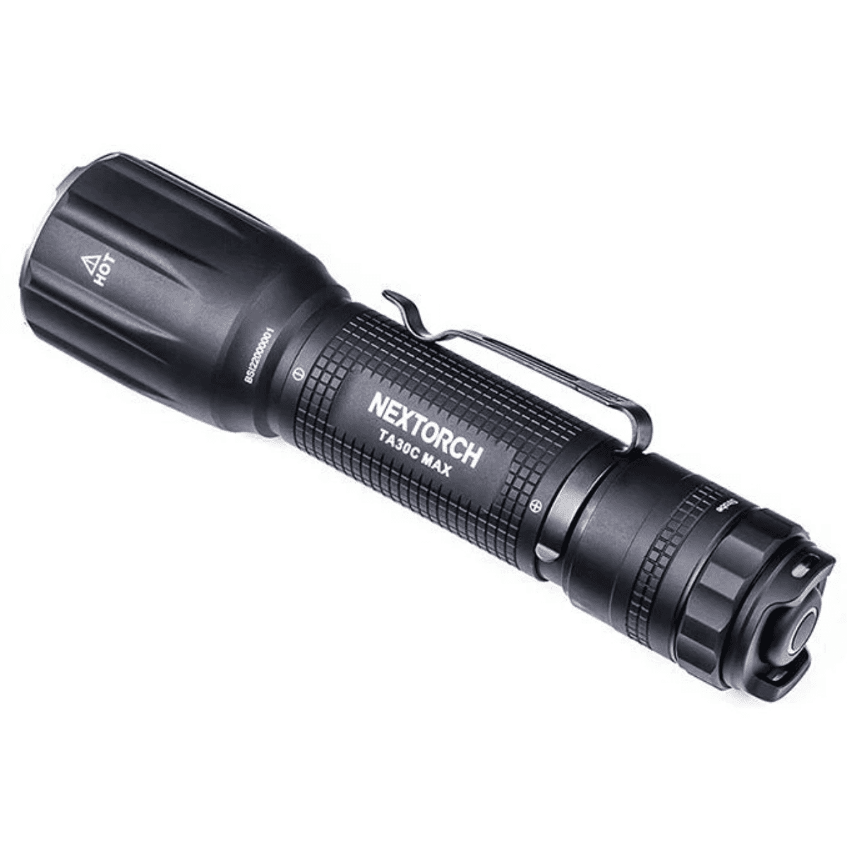 Nextorch Tactical Flashlight, Black 3000 Lumens 390 Meters Beam Distance Waterproof - TA30C-MAX Nextorch Tactical Flashlight, Black 3000 Lumens 390 Meters Beam Distance Waterproof - TA30C-MAX