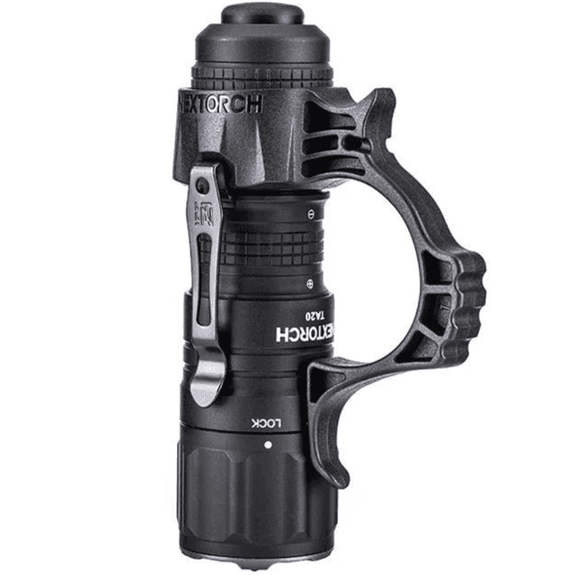 Nextorch Tactical Flashlight Finger Ring, Black Mil-Spec Steel/Nylon Composite - FR-1 Nextorch Tactical Flashlight Finger Ring, Black Mil-Spec Steel/Nylon Composite - FR-1