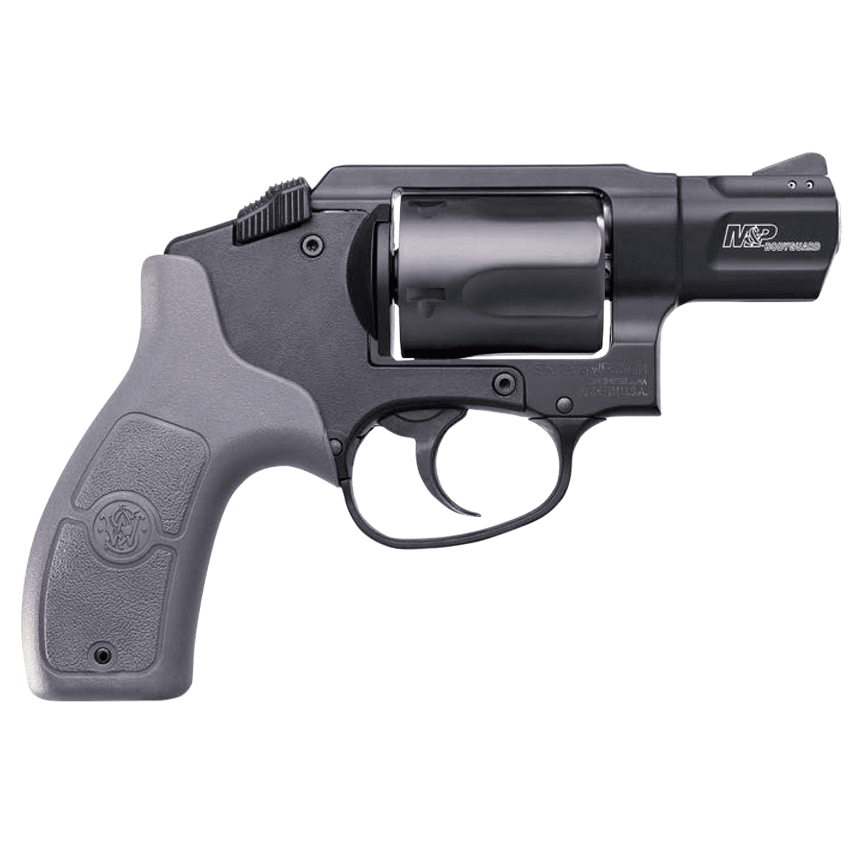 Smith & Wesson M&P Bodyguard 103039 Revolver, DAO, 38 Special, 1.9" Barrel, Alloy Frame, Black Finish, Polymer Grip, 5rd, Fixed Sights Smith & Wesson M&P Bodyguard 103039 Revolver, DAO, 38 Special, 1.9" Barrel, Alloy Frame, Black Finish, Polymer Grip, 5rd, Fixed Sights