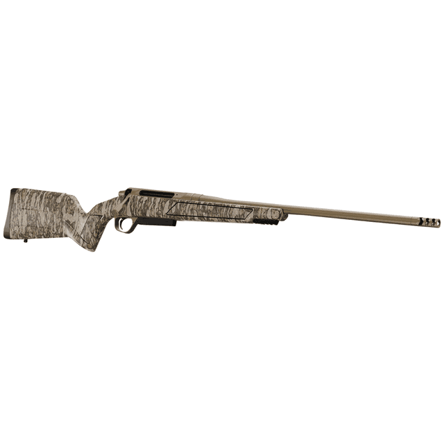 Christensen Arms Evoke Rifle, 22" Flat Dark Earth Cerakote #4 Contour Threaded Barrel Mossy Oak Bottomland Fixed Hybrid Hunter w/Picatinny Rail Synthetic Stock Full Size 4+1rd 300 Win Mag - 8011501900 Christensen Arms Evoke Rifle, 22" Flat Dark Earth Cerakote #4 Contour Threaded Barrel Mossy Oak Bottomland Fixed Hybrid Hunter w/Picatinny Rail Synthetic Stock Full Size 4+1rd 300 Win Mag - 8011501900
