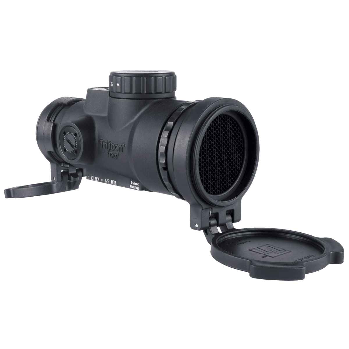 Trijicon MRO SD Patrol Red Dot Sight, Black Aluminum Ambidextrous 1x 25mm 2 MOA Red Dot Reticle Waterproof - 2200353 Trijicon MRO SD Patrol Red Dot Sight, Black Aluminum Ambidextrous 1x 25mm 2 MOA Red Dot Reticle Waterproof - 2200353