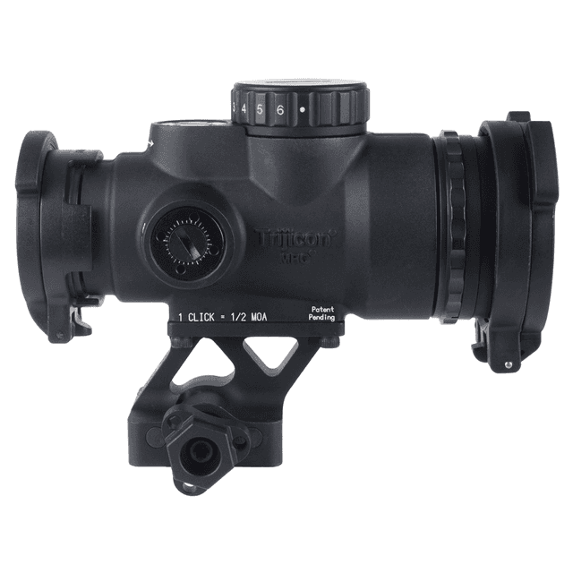 Trijicon MRO SD Patrol Red Dot Sight, Black Aluminum Ambidextrous 1x 25mm 2 MOA Red Dot Reticle 1/3 Co-Witness Quick Release Mount w/ Q-LOC Technology Waterproof - 2200354 Trijicon MRO SD Patrol Red Dot Sight, Black Aluminum Ambidextrous 1x 25mm 2 MOA Red Dot Reticle 1/3 Co-Witness Quick Release Mount w/ Q-LOC Technology Waterproof - 2200354