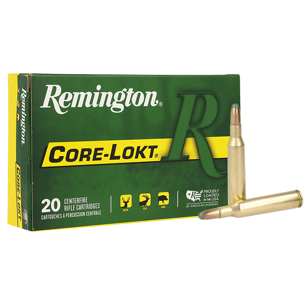 Remington Ammunition Core-Lokt Soft Point Ammo, 117gr 20 Per Box/10 Case 257 Roberts - 28335 Remington Ammunition Core-Lokt Soft Point Ammo, 117gr 20 Per Box/10 Case 257 Roberts - 28335