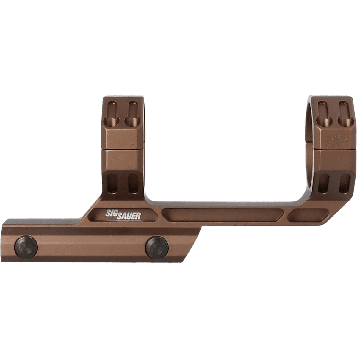 Sig Sauer Electro-Optics Alpha MSR Scope Mount, Coyote Brown Aluminum 34mm Tube Picatinny Rail Mount - SOA20017 Sig Sauer Electro-Optics Alpha MSR Scope Mount, Coyote Brown Aluminum 34mm Tube Picatinny Rail Mount - SOA20017