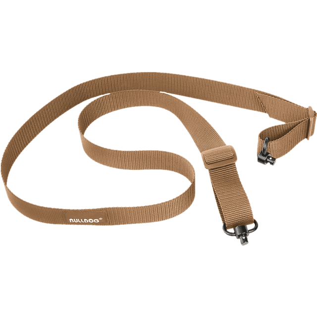 Bulldog Deluxe Rifle Sling, Tan Two-Point QD Push Button Swivel - BD833 Bulldog Deluxe Rifle Sling, Tan Two-Point QD Push Button Swivel - BD833