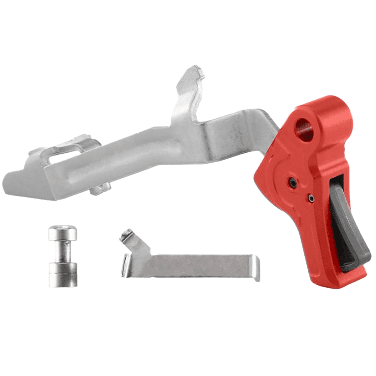 Apex Tactical Action Enhancement Trigger Kit, Red Nickel / Aluminum Fits Glock Gen 3/4 - 102163RED Apex Tactical Action Enhancement Trigger Kit, Red Nickel / Aluminum Fits Glock Gen 3/4 - 102163RED