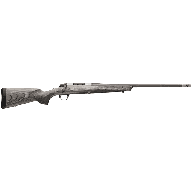 Browning X-Bolt 2 Hunter Rifle, 22" Matte Blued Threaded Sporter Barrel Drilled & Tapped Stainless Steel Receiver Fixed Gray Laminate Stock Radial Muzzle Brake Full Size 4+1rd 30-06 Springfield - 036092226 Browning X-Bolt 2 Hunter Rifle, 22" Matte Blued Threaded Sporter Barrel Drilled & Tapped Stainless Steel Receiver Fixed Gray Laminate Stock Radial Muzzle Brake Full Size 4+1rd 30-06 Springfield - 036092226