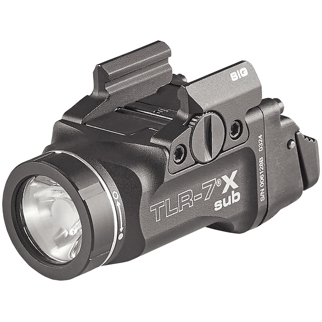 Streamlight 69406 TLR-7 X Sub USB Black Anodized 500 Lumens White LED Sig Sauer P365/P365 XL Streamlight 69406 TLR-7 X Sub USB Black Anodized 500 Lumens White LED Sig Sauer P365/P365 XL