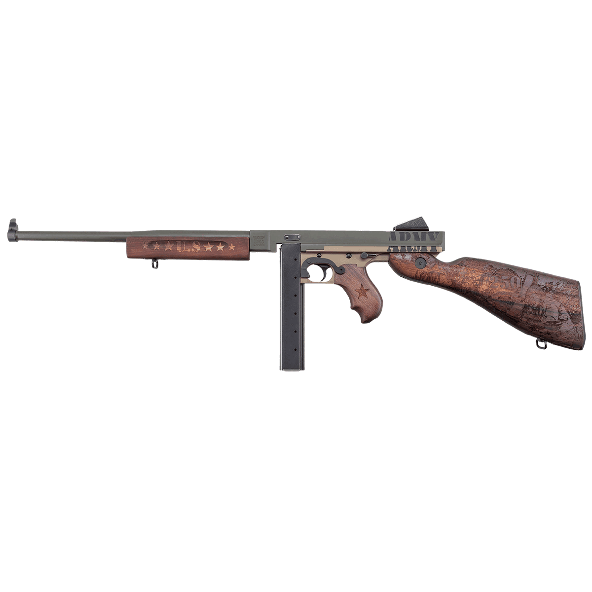 Thompson TM1C4 TM1C4 Army Exclusive 45 ACP 30+1 16.50" OD Green Rifle Thompson TM1C4 TM1C4 Army Exclusive 45 ACP 30+1 16.50" OD Green Rifle