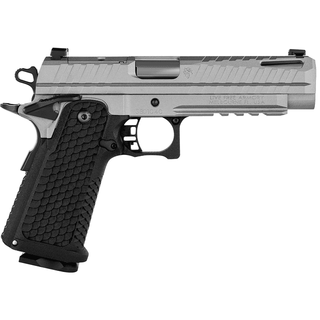 Live Free Armory LFAPF81207P Apollo 11 9mm Luger 17+1 4.90" Pistol Live Free Armory LFAPF81207P Apollo 11 9mm Luger 17+1 4.90" Pistol