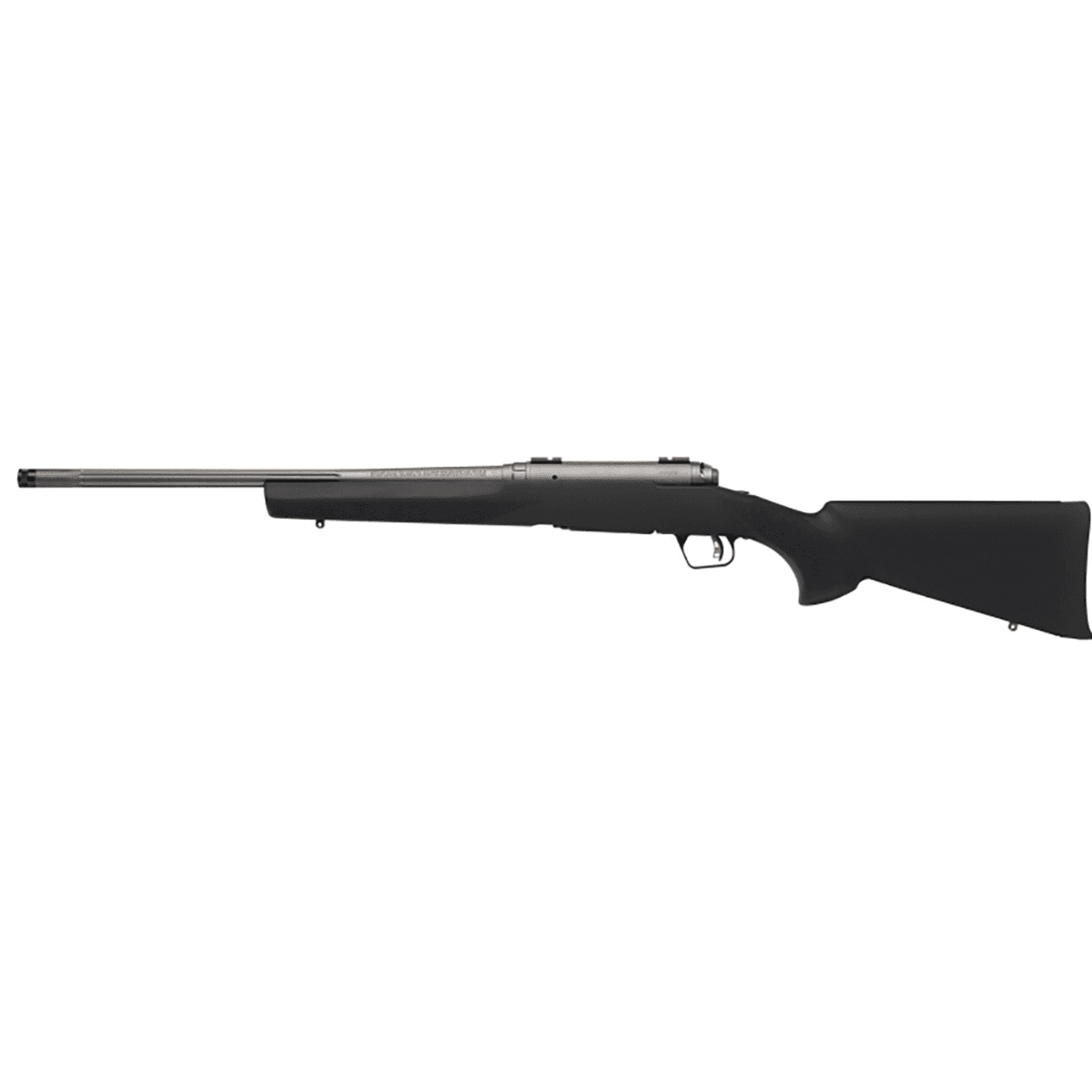 Savage Arms 110 Trail Hunter Lite Rifle, 20" Fluted/Threaded Barrel Drilled & Tapped Steel Receiver Black Fixed Synthetic Stock Full Size 4+1rd 30-06 Springfield - 58274 Savage Arms 110 Trail Hunter Lite Rifle, 20" Fluted/Threaded Barrel Drilled & Tapped Steel Receiver Black Fixed Synthetic Stock Full Size 4+1rd 30-06 Springfield - 58274