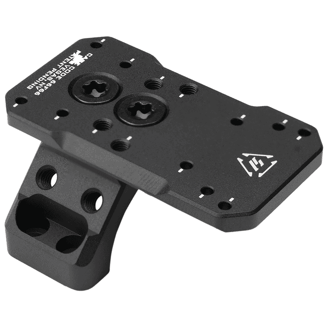 Strike Industries ASM Ring Cap Multi-Optic Mount System, Black Anodized Picatinny Rail / RMR Footprint Rifle - STRIKEASMOM Strike Industries ASM Ring Cap Multi-Optic Mount System, Black Anodized Picatinny Rail / RMR Footprint Rifle - STRIKEASMOM