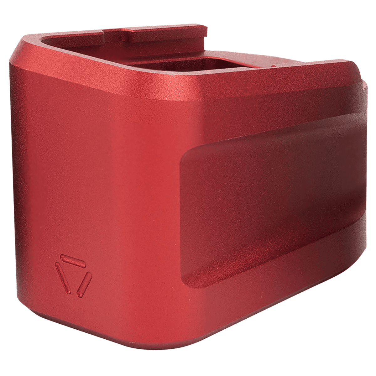 Strike Industries Extended Mag Plate, Red 6061 T-6 Aluminum Fits Glock G19 - EMPALG19RED Strike Industries Extended Mag Plate, Red 6061 T-6 Aluminum Fits Glock G19 - EMPALG19RED