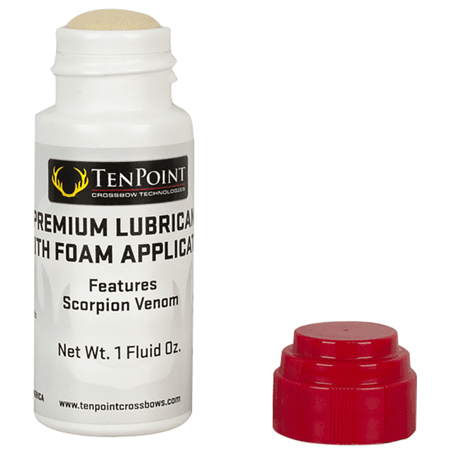 Tenpoint Premium Lubricant w/ Foam Applicator, 1fl oz Squeeze Bottle Crossbow: Strings/ Cables/ Cocking/ Device/ Cords - HCA112 Tenpoint Premium Lubricant w/ Foam Applicator, 1fl oz Squeeze Bottle Crossbow: Strings/ Cables/ Cocking/ Device/ Cords - HCA112