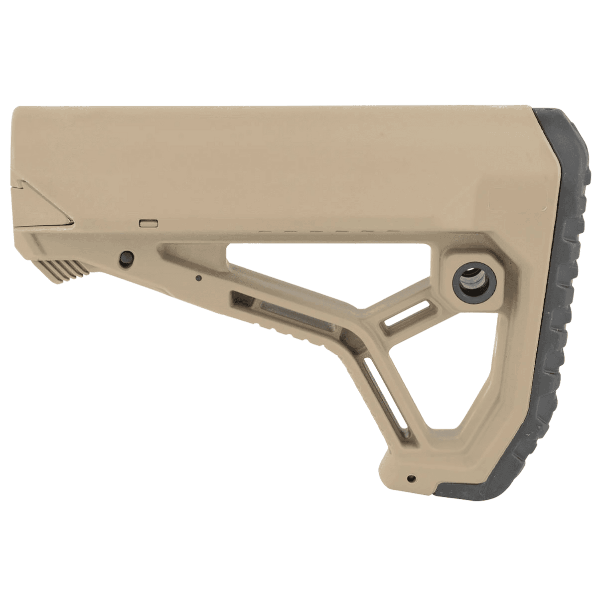 FAB Defense GL-CORE AR15/M4 Buttstock for Mil-Spec and Commercial Tubes, Flat Dark Earth Synthetic AR-15 / M4 - FXGLCORET FAB Defense GL-CORE AR15/M4 Buttstock for Mil-Spec and Commercial Tubes, Flat Dark Earth Synthetic AR-15 / M4 - FXGLCORET