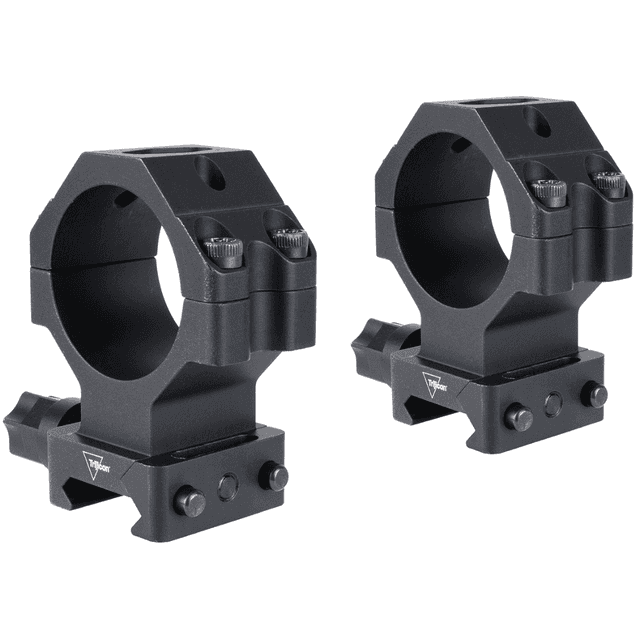 Trijicon Scope Rings with Q-LOC Technology, Matte Black 35mm High Picatinny Rail Rifle - AC22074 Trijicon Scope Rings with Q-LOC Technology, Matte Black 35mm High Picatinny Rail Rifle - AC22074