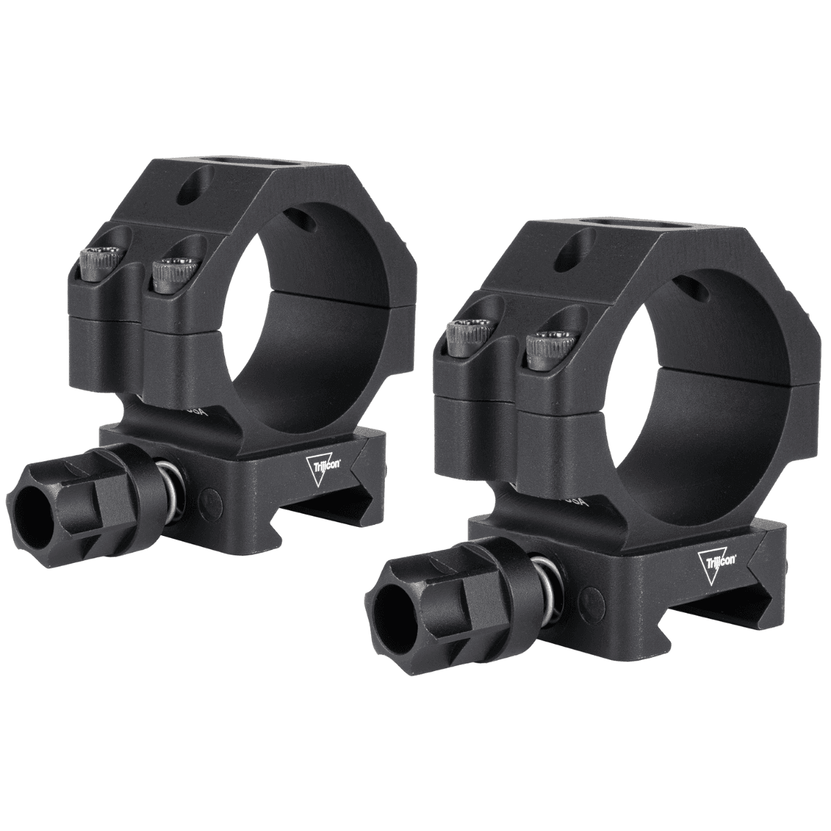 Trijicon Scope Rings with Q-LOC Technology, Matte Black 34mm Low Picatinny Rail Rifle - AC22068 Trijicon Scope Rings with Q-LOC Technology, Matte Black 34mm Low Picatinny Rail Rifle - AC22068