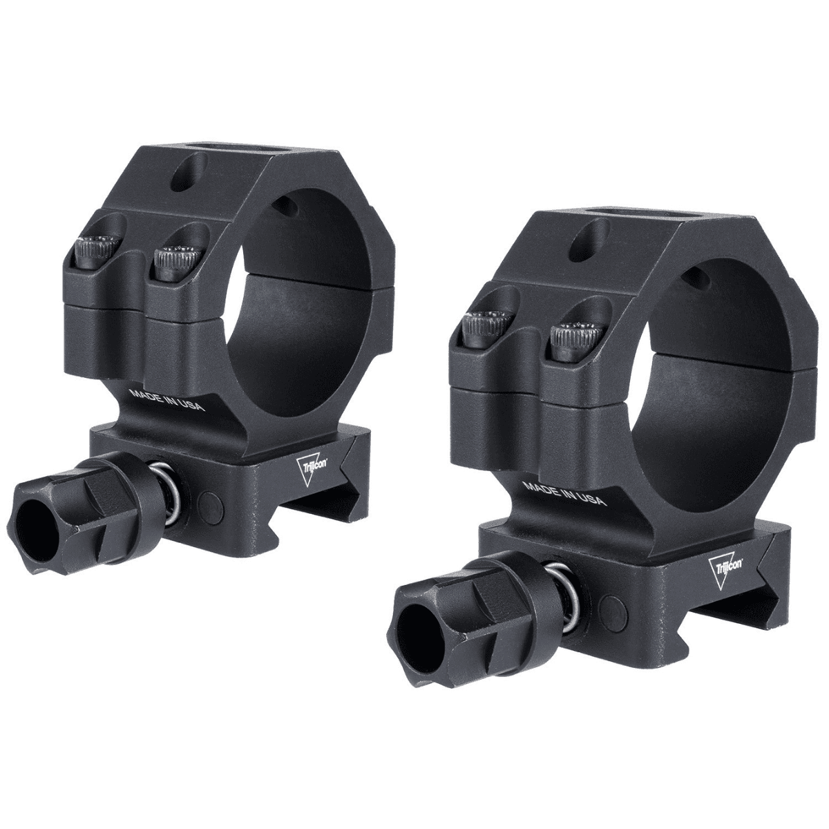Trijicon Scope Rings with Q-LOC Technology, Matte Black 35mm Medium Picatinny Rail Rifle - AC22073 Trijicon Scope Rings with Q-LOC Technology, Matte Black 35mm Medium Picatinny Rail Rifle - AC22073