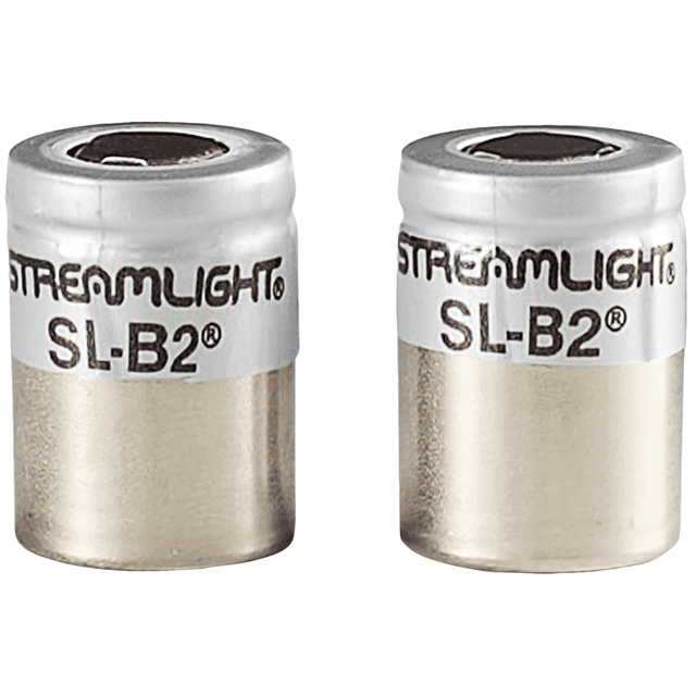 Streamlight SL-B2 Battery, Silver 3.2 Volts (2) Single Pack Rechargeable - 22121 Streamlight SL-B2 Battery, Silver 3.2 Volts (2) Single Pack Rechargeable - 22121