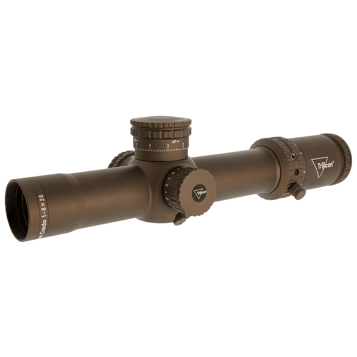 Trijicon 2900055 Credo Coyote Brown 1-8x 105.80-13.20ft @100yds 34mm Tube Trijicon 2900055 Credo Coyote Brown 1-8x 105.80-13.20ft @100yds 34mm Tube