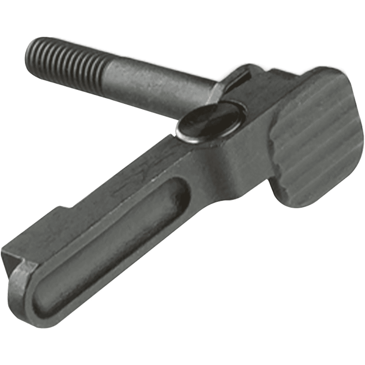 B&T Firearms Enhanced Mag Catch, Black Nitride 8620 Steel Ambidextrous AR-15 Platform - BADEMCAMBI B&T Firearms Enhanced Mag Catch, Black Nitride 8620 Steel Ambidextrous AR-15 Platform - BADEMCAMBI