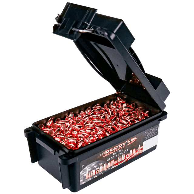 Berry's Superior Bullets, 115gr Round Nose 500rd 9mm - 62248 Berry's Superior Bullets, 115gr Round Nose 500rd 9mm - 62248