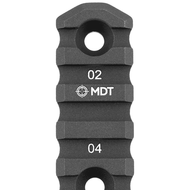 Mdt Sporting Goods Inc M-Lok Picatinny Rail, Black Anodized 2.50" Long - 103150BLK Mdt Sporting Goods Inc M-Lok Picatinny Rail, Black Anodized 2.50" Long - 103150BLK