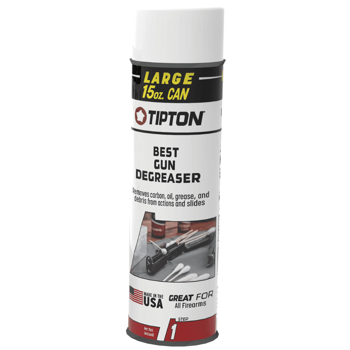 Tipton Best Gun Degreaser, 15oz Bottle Cleans / Degreases Firearms - 1222702 Tipton Best Gun Degreaser, 15oz Bottle Cleans / Degreases Firearms - 1222702
