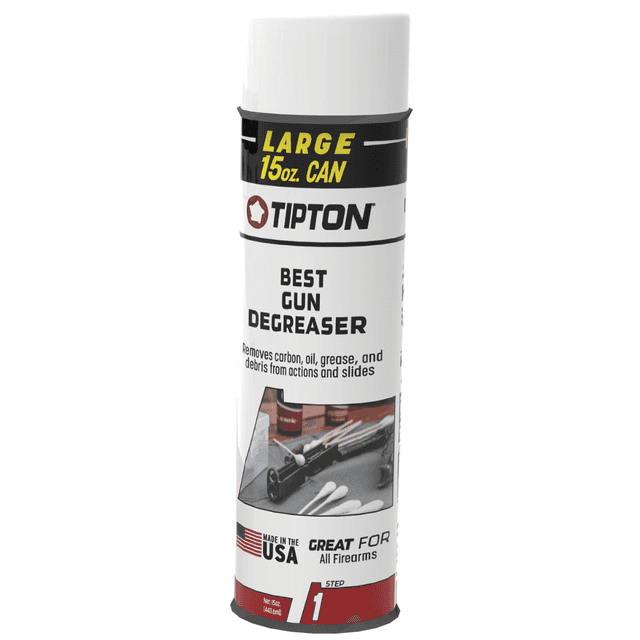 Tipton Best Gun Degreaser, 15oz Bottle Cleans / Degreases Firearms - 1222702 Tipton Best Gun Degreaser, 15oz Bottle Cleans / Degreases Firearms - 1222702