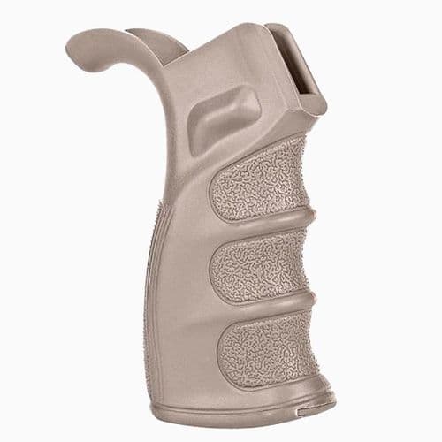 Trinity Force AR-15 DMR Pistol Grip with Storage Compartment Polymer Sand Trinity Force AR-15 DMR Pistol Grip with Storage Compartment Polymer Sand