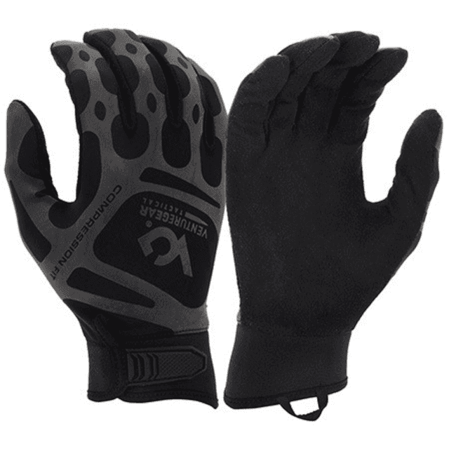 Pyramex Compression Training Gloves, Black Synthetic Leather Hook & Loop XL - VGTG10BXL Pyramex Compression Training Gloves, Black Synthetic Leather Hook & Loop XL - VGTG10BXL