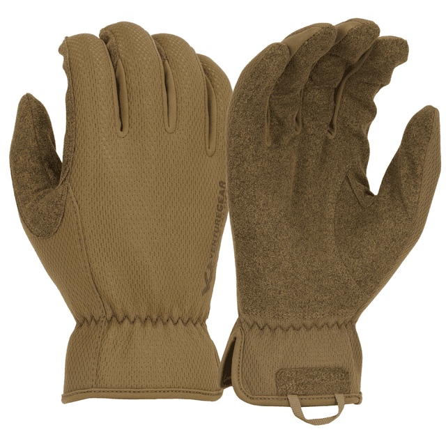 Pyramex Medium-Duty Operator Gloves, Brown Synthetic Leather Medium - VGTG20TM Pyramex Medium-Duty Operator Gloves, Brown Synthetic Leather Medium - VGTG20TM
