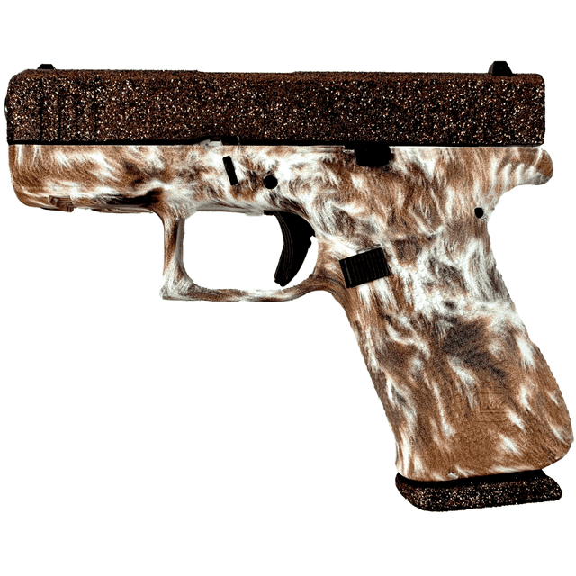 Glock G43X Pistol, 3.41" Black GMB Barrel Twilight Cerakote Serrated Steel Slide Longhorn Cerakote Polymer Frame w/Beavertail Ambidextrous Sub-Compact Frame 10+1rd 9mm Luger PX4350204NML Glock G43X Pistol, 3.41" Black GMB Barrel Twilight Cerakote Serrated Steel Slide Longhorn Cerakote Polymer Frame w/Beavertail Ambidextrous Sub-Compact Frame 10+1rd 9mm Luger PX4350204NML