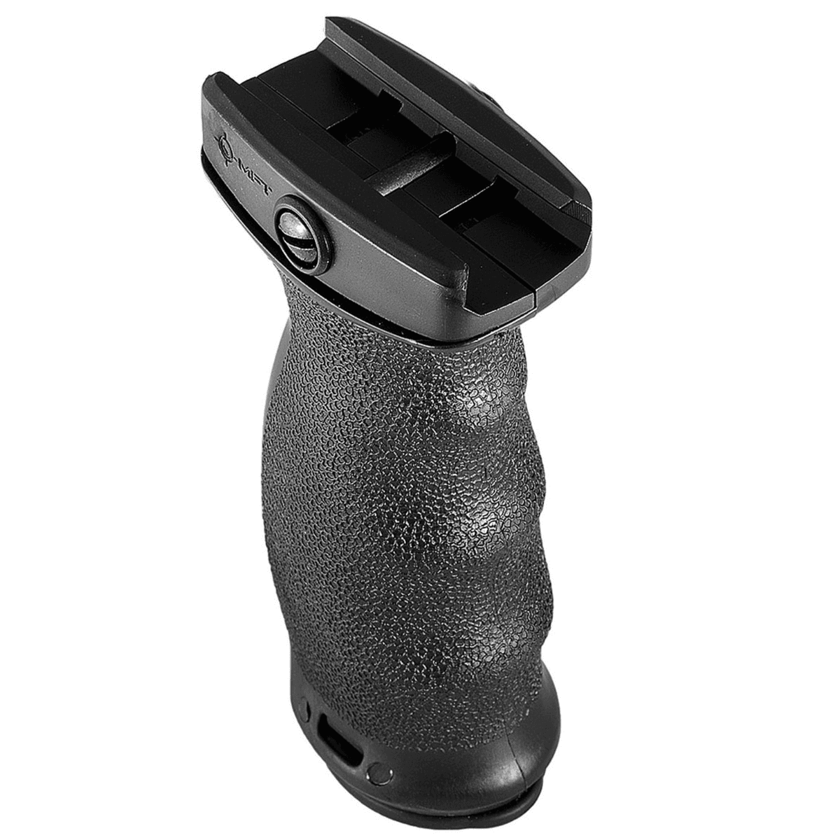 Mission First Tactical React Vertical Grip, Black Polymer Ergonomic Forend Grip for AR-Platform - REG Mission First Tactical React Vertical Grip, Black Polymer Ergonomic Forend Grip for AR-Platform - REG