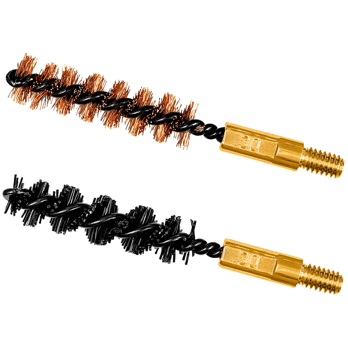 Otis Bore Brush Set, 8-32" Thread 2" Long Bronze/Nylon Bristles 2 Per Pkg 7.62mm/30-06/30-30/308/300 Cal - FG330NB Otis Bore Brush Set, 8-32" Thread 2" Long Bronze/Nylon Bristles 2 Per Pkg 7.62mm/30-06/30-30/308/300 Cal - FG330NB