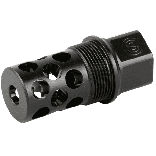 SilencerCo TOMD Muzzle Brake, Black Matte 5/8"x24 Threads 30 Cal - AC5233 SilencerCo TOMD Muzzle Brake, Black Matte 5/8"x24 Threads 30 Cal - AC5233