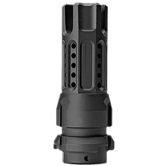Cobalt Kinetics KeyMo Muzzle Device, Black Nitride Steel 1/2"x28 Threads 5.56x45mm NATO - CKRCBKM556 Cobalt Kinetics KeyMo Muzzle Device, Black Nitride Steel 1/2"x28 Threads 5.56x45mm NATO - CKRCBKM556