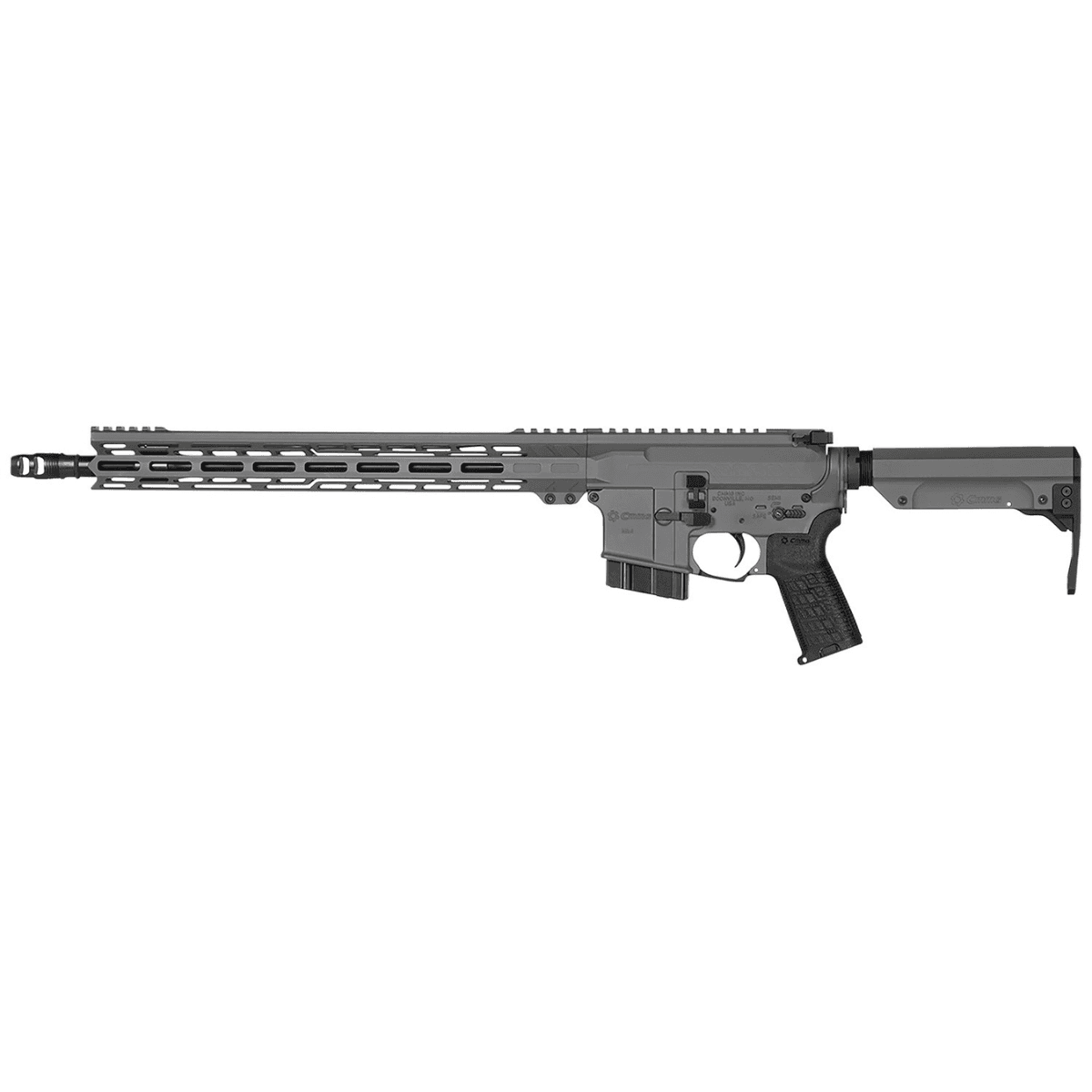 CMMG Resolute MK4 Rifle, 16.10" Black Nitride Threaded Barrel Tungsten Cerakote Picatinny Rail Aluminum Receiver M-LOK Handguard Black Synthetic CMMG 6 Position RipStock Black Polymer Grip 10+1rd 22 ARC - 28A670CTNG CMMG Resolute MK4 Rifle, 16.10" Black Nitride Threaded Barrel Tungsten Cerakote Picatinny Rail Aluminum Receiver M-LOK Handguard Black Synthetic CMMG 6 Position RipStock Black Polymer Grip 10+1rd 22 ARC - 28A670CTNG