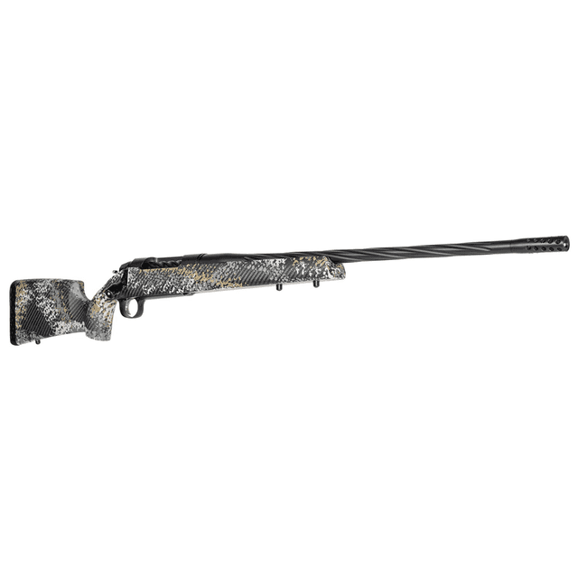 Weatherby 307 Alpine ST Rifle, 22" Graphite Black Cerakote Spiral Fluted Threaded Barrel & Steel Drilled & Tapped Receiver Gray & Gold Sponge Accents Fixed Peak 44 Bastion Carbon Fiber Stock Full Size 4+1rd 308 Win - 3WAST308NR2B Weatherby 307 Alpine ST Rifle, 22" Graphite Black Cerakote Spiral Fluted Threaded Barrel & Steel Drilled & Tapped Receiver Gray & Gold Sponge Accents Fixed Peak 44 Bastion Carbon Fiber Stock Full Size 4+1rd 308 Win - 3WAST308NR2B