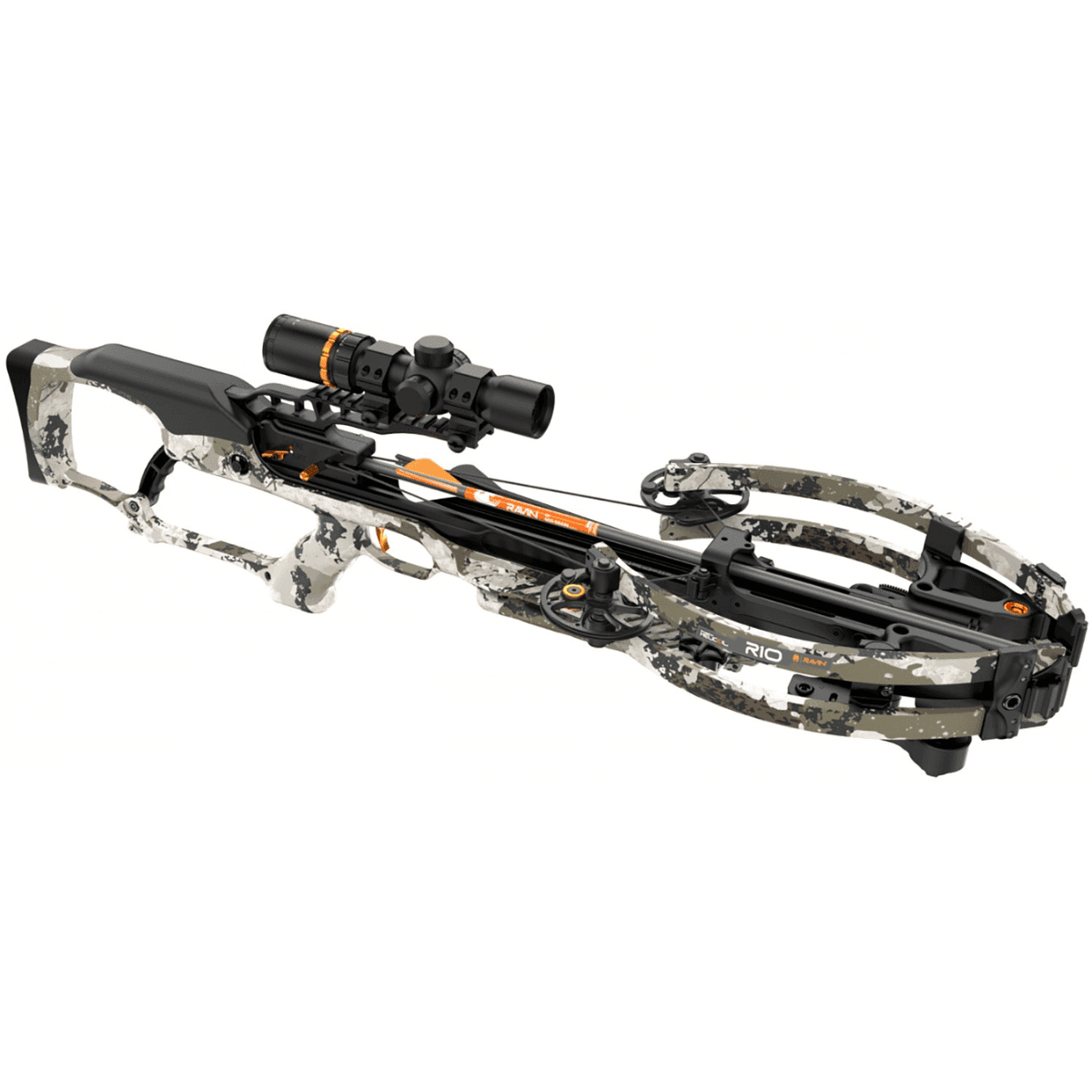 Ravin Crossbows R10 XK7 Crossbow, 33" Camo Versa-Draw 400FPS 100 Yard Illuminated w / Speed Lock Scope - R012 Ravin Crossbows R10 XK7 Crossbow, 33" Camo Versa-Draw 400FPS 100 Yard Illuminated w / Speed Lock Scope - R012