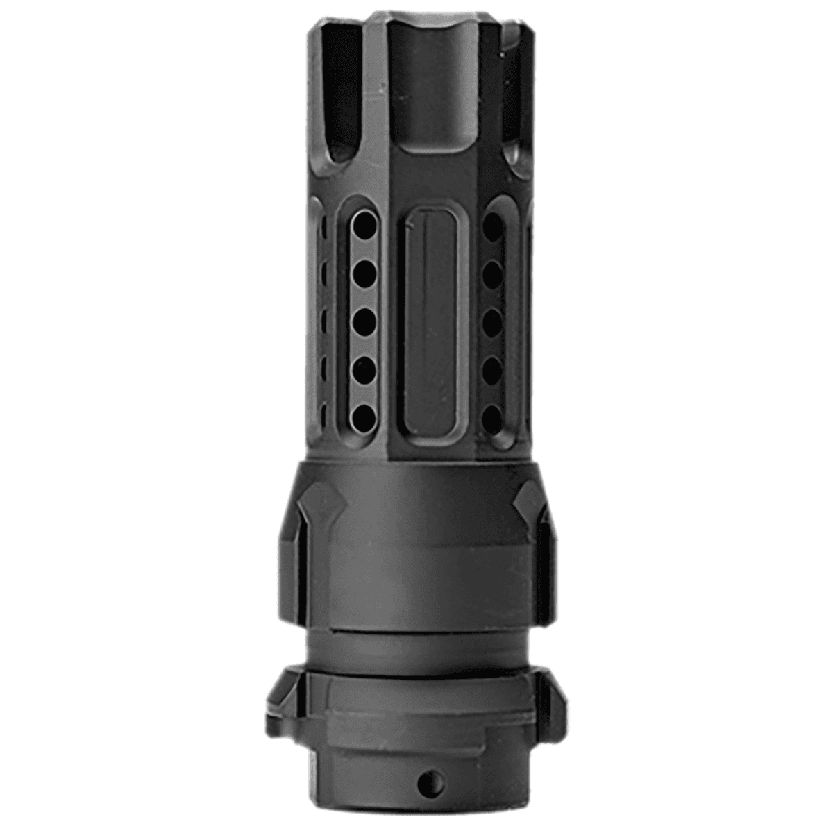 Cobalt Kinetics KeyMo Muzzle Device, Black Nitride Steel 7.62mm Rifles - CKRCBKM762 Cobalt Kinetics KeyMo Muzzle Device, Black Nitride Steel 7.62mm Rifles - CKRCBKM762