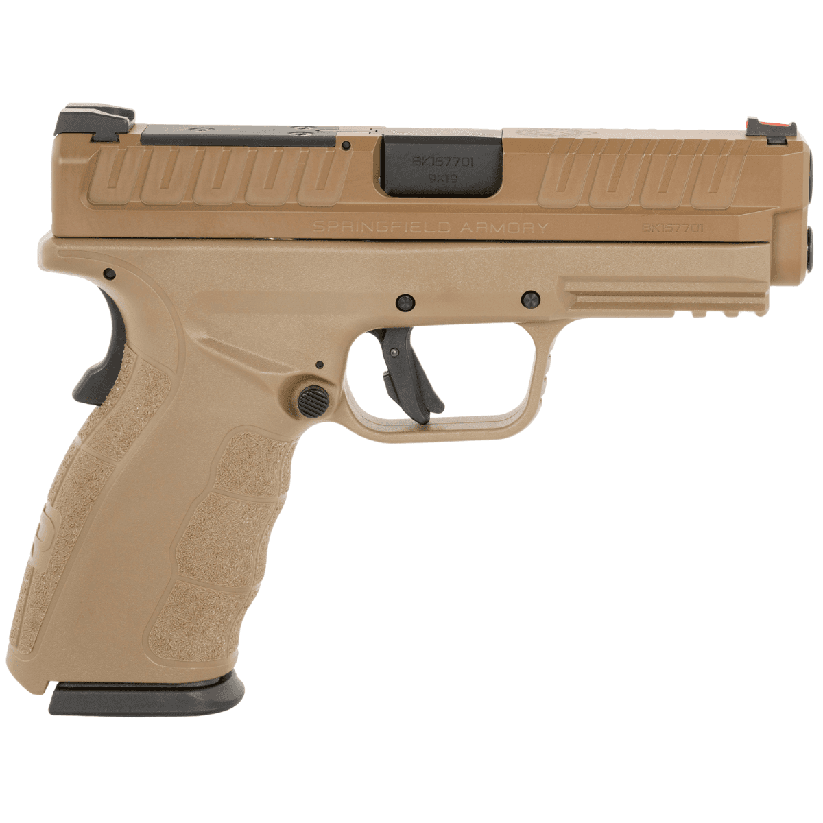 Springfield Armory XD Mod3 OSP Pistol, 4" Black Melonite Steel Barrel Steel Optic Ready/Serrated Slide Flat Dark Earth Polymer Frame w/Picatinny Rail One Mag 10+1rd 9mm Luger - XDDG9101FOSP Springfield Armory XD Mod3 OSP Pistol, 4" Black Melonite Steel Barrel Steel Optic Ready/Serrated Slide Flat Dark Earth Polymer Frame w/Picatinny Rail One Mag 10+1rd 9mm Luger - XDDG9101FOSP