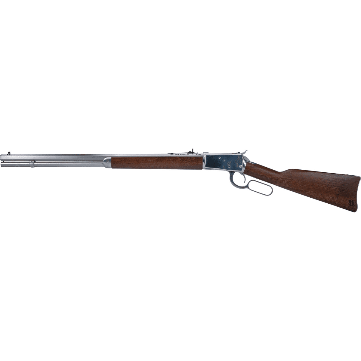 Heritage Mfg 92 Ranch Hand Rifle, 24" Stainless Polished Octagon Barrel Polished Stainless Steel Receiver Fixed Hardwood Stock 12rd 45 Colt (Long Colt) - H9204524F9 Heritage Mfg 92 Ranch Hand Rifle, 24" Stainless Polished Octagon Barrel Polished Stainless Steel Receiver Fixed Hardwood Stock 12rd 45 Colt (Long Colt) - H9204524F9